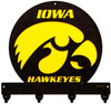 IOWA HAWKEYES Metal Key Chain Holder Hanger
