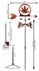 Marijuana Leaf Weathervane Dimensions Marijuana Leaf Weathervane Dimensions