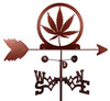 Marijuana Leaf Weathervane Marijuana Leaf Weathervane