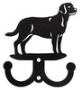 LABRADOR Dog Metal Wall Leash Holder Coat Hooks LABRADOR Dog Metal Wall Leash Holder Coat Hooks