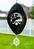 SNOWMOBILE Circle Swirly Metal Wind Spinner 