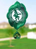 LEPRECHAUN Circle Swirly Metal Wind Spinner