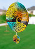 TREE OF LIFE Circle Swirly Metal Wind Spinner