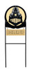 PURDUE BOILERMAKERS Collegiate Logo Metal Yard Sign