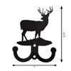 DEER Metal Wall Leash Holder Coat Hooks