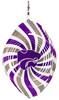 KANSAS STATE WILDCATS Collegiate Swirly Multi Color Metal Wind Spinner