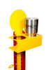 INDIANA HOOSIER Steel Metal Lawn Scoreboard Yard Score Keeper Cup Holder INDIANA HOOSIER Steel Metal Lawn Scoreboard Yard Score Keeper Cup Holder