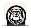 GEORGIA BULLDOGS MASCOT Metal Letter Holder Napkin Holder