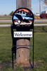 EAGLE Scenic Metal Yard Sign EAGLE Scenic Metal Yard Sign