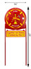 FIRE RESCUE Scenic Metal Yard Sign