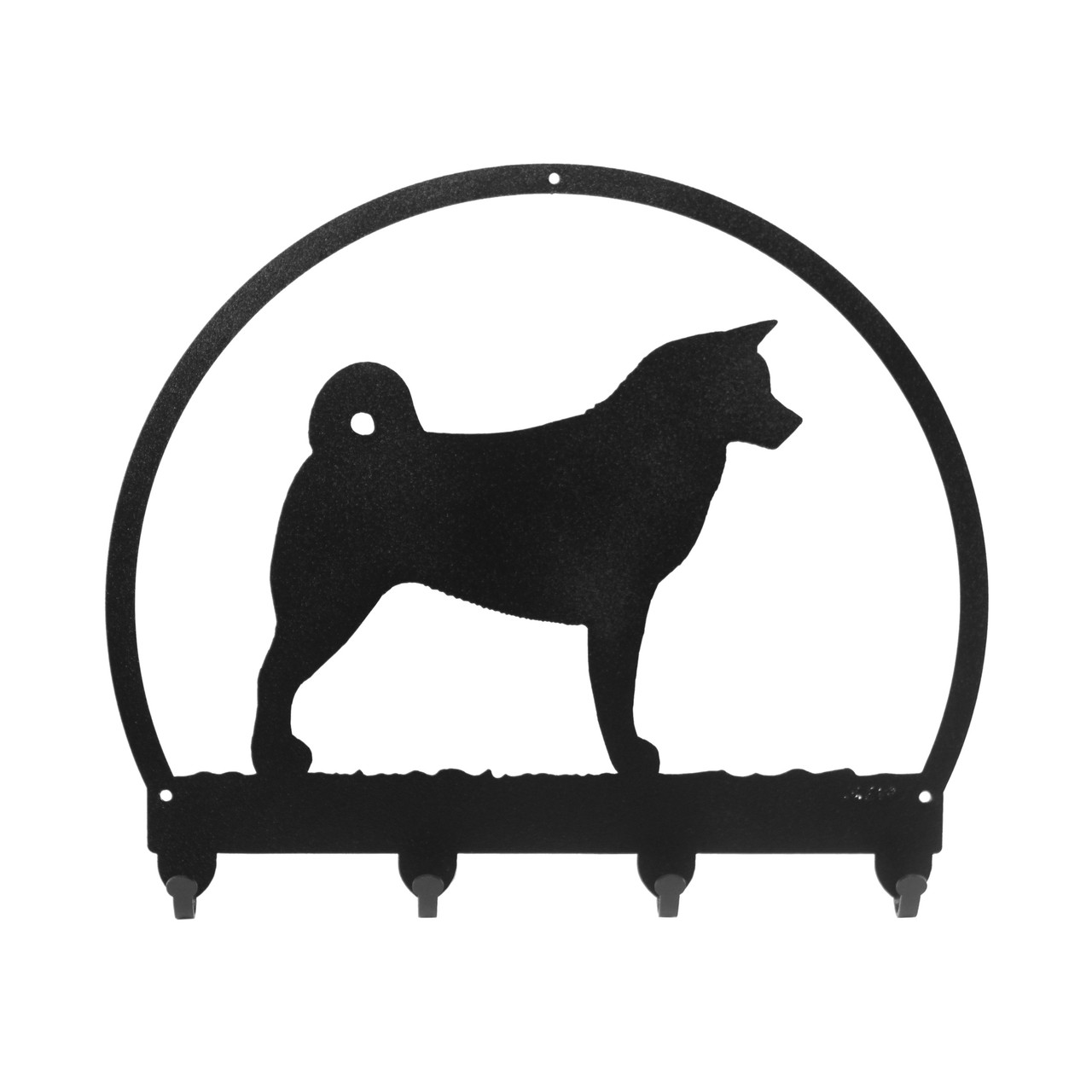 SWEN Products WHEATEN TERRIER Metal 2 Hook Key Chain Holder Hanger