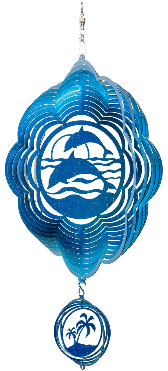 Dolphin wind spinner