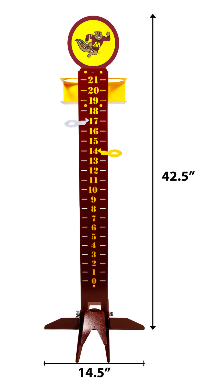 MINNESOTA MN GOLDEN GOPHERS Lawn Scoreboard SWEN Products