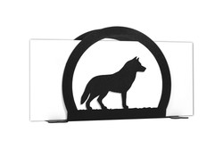 SIBERIAN HUSKY Dog Metal Letter Holder Napkin Holder SIBERIAN HUSKY Dog Metal Letter Holder Napkin Holder