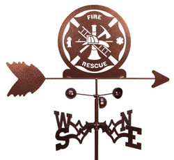 Fire Rescue Fighter Weathervane Fire Rescue Fighter Weathervane