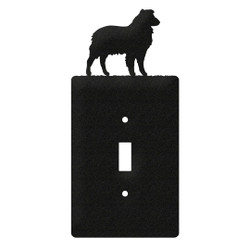 AUSTRALIAN SHEPHERD Dog Metal Plate Cover AUSTRALIAN SHEPHERD Dog Metal Plate Cover