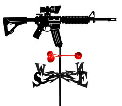 Farrell Series M4 Carbine Assault Rifle Weathervane