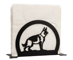 GERMAN SHEPHERD Dog Metal Letter Holder Napkin Holder GERMAN SHEPHERD Dog Metal Letter Holder Napkin Holder