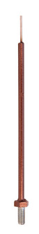 5/8" THREADED SHORT POLE ONLY Coppervein Weathervane 
