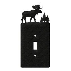 MOOSE WILDLIFE Metal Plate Cover MOOSE WILDLIFE Metal Plate Cover