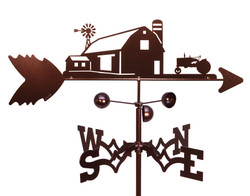 Farm Scene Farmall International Tractor Weathervane Farm Scene Farmall International Tractor Weathervane