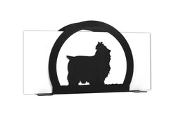 YORKSHIRE TERRIER Dog Metal Letter Holder Napkin Holder YORKSHIRE TERRIER Dog Metal Letter Holder Napkin Holder