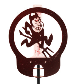 ARIZONA STATE SUN DEVILS Metal Steel Rain Gauge