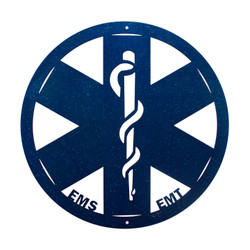 12" EMT PARAMEDICS Scenic Metal Wall Art Decor 12" EMT PARAMEDICS Scenic Metal Wall Art Decor