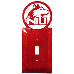 NORTHERN ILLINOIS HUSKIES Collegiate Metal Plate Cover