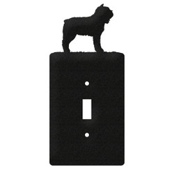 BOSTON TERRIER Dog Metal Plate Cover BOSTON TERRIER Dog Metal Plate Cover