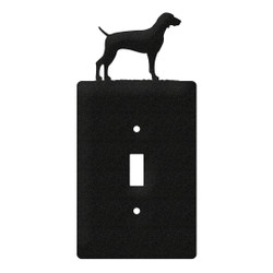 WEIMARANER Dog Metal Plate Cover
