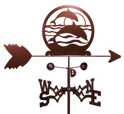 Dolphin Swimming Weathervane