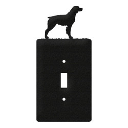 BRITTANY SPANIEL Dog Metal Plate Cover