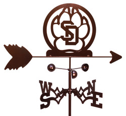 South Dakota USD Coyotes Weathervane South Dakota USD Coyotes Weathervane