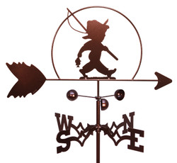 Fisher Fishing Fish Boy Weathervane Fisher Fishing Fish Boy Weathervane