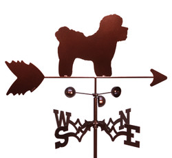 Bichon Dog Weathervane