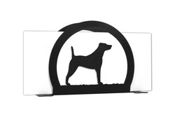 JACK RUSSELL Dog Metal Letter Holder Napkin Holder JACK RUSSELL Dog Metal Letter Holder Napkin Holder