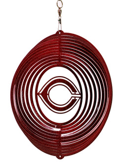CONCORDIA COBBERS Collegiate Swirly Metal Wind Spinner