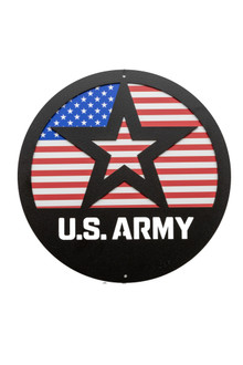 US ARMY Scenic Metal Wall Art Decor