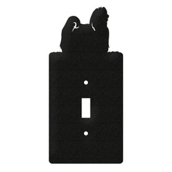 MALTESE Dog Metal Plate Cover