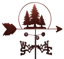PINE TREE WILDLIFE Weathervane  PINE TREE WILDLIFE Weathervane