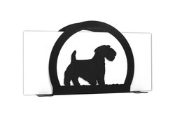 SEALYHAM TERRIER Dog Metal Letter Holder Napkin Holder