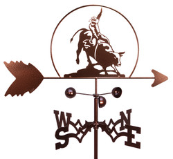 Bull Rider Horse PBR Horse Weathervane Bull Rider Horse PBR Horse Weathervane