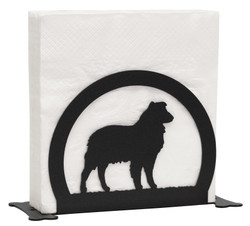 AUSTRALIAN SHEPHERD Dog Metal Letter Holder Napkin Holder AUSTRALIAN SHEPHERD Dog Metal Letter Holder Napkin Holder