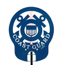 US COAST GUARD Metal Steel Rain Gauge