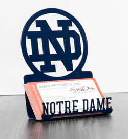 NOTRE DAME FIGHTING IRISH Business Card Holder  NOTRE DAME FIGHTING IRISH Business Card Holder