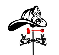Farrell Series Fire Helmet Rescue Weathervane Farrell Series Fire Helmet Rescue Weathervane