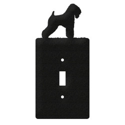 WHEATEN TERRIER Dog Metal Plate Cover WHEATEN TERRIER Dog Metal Plate Cover