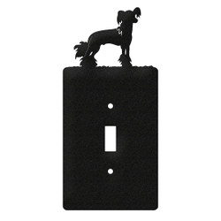 CHINESE CRESTED Dog Metal Plate Cover CHINESE CRESTED Dog Metal Plate Cover