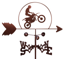 Dirt Bike Motorcycle Weathervane Dirt Bike Motorcycle Weathervane